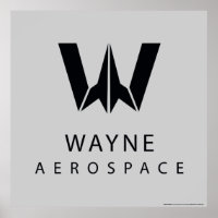 Liga da Justiça | Logotipo aeroespacial Wayne