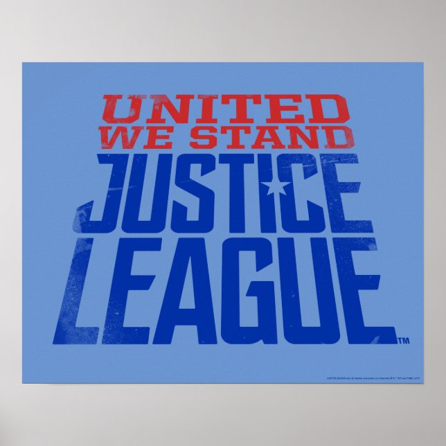 Poster Liga da Justiça | United We Stand Graphic (Frente)
