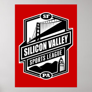 Pôster Liga dos esportes de Silicon Valley