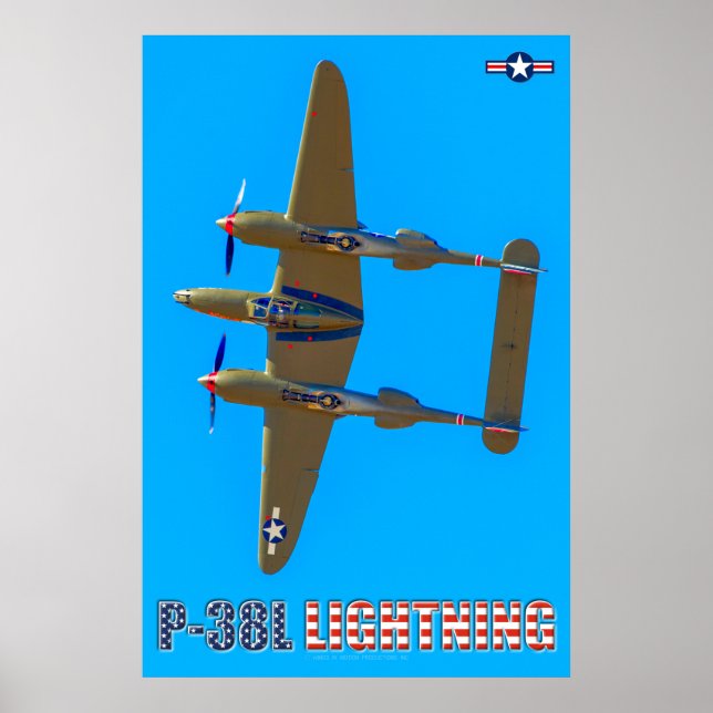 POSTER LIGAÇÃO P-38L (Frente)