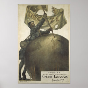 Poster Ligações de guerra francesas