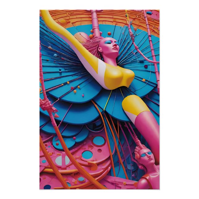 Pôster Ligado ao Sonho - Ken Gage Art (Frente)