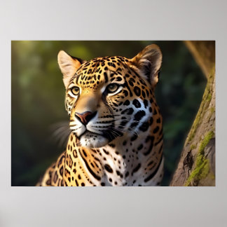 Poster Ligeiro e Gracioso Guepardo – O Animal Terrestre M