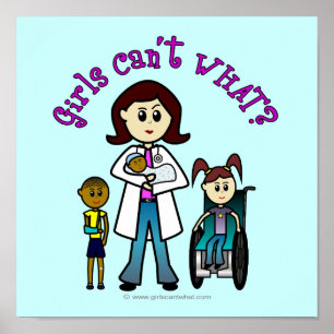 Pôster Light Doctor Girl