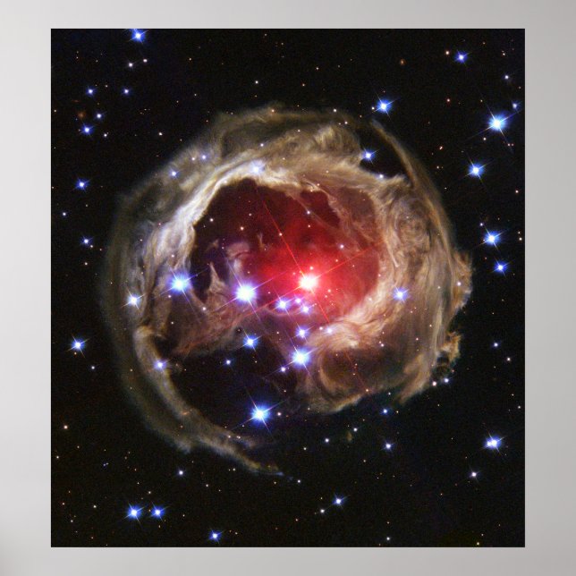 Pôster Light echo from V838 Monocerotis (Frente)