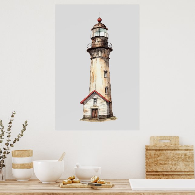 Poster Light House (Cozinha)