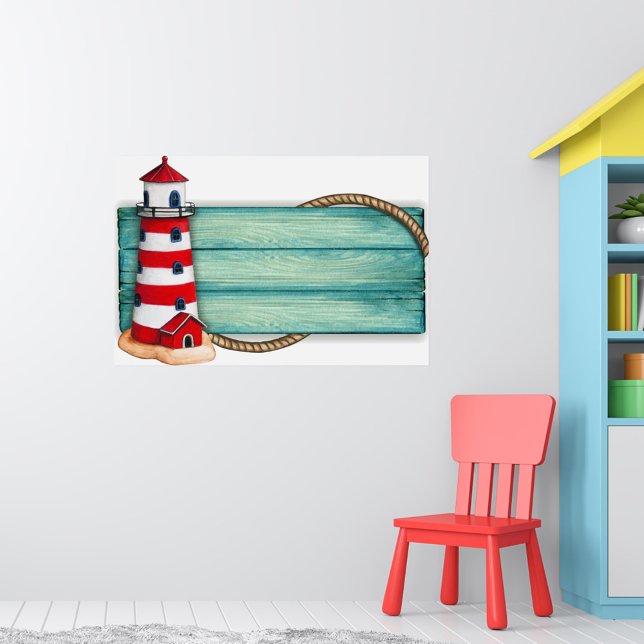 Poster Light House (Ideal for vibrant artwork and photo reproduction!)