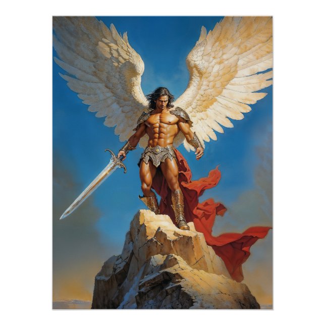 Pôster Light of the Seven Heavens Archangel Michael (Frente)
