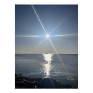 Pôster Light Path Across the Sea
