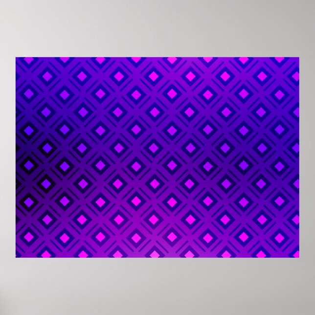 Poster Light Purple layout with lines, rectangle. Shining (Frente)
