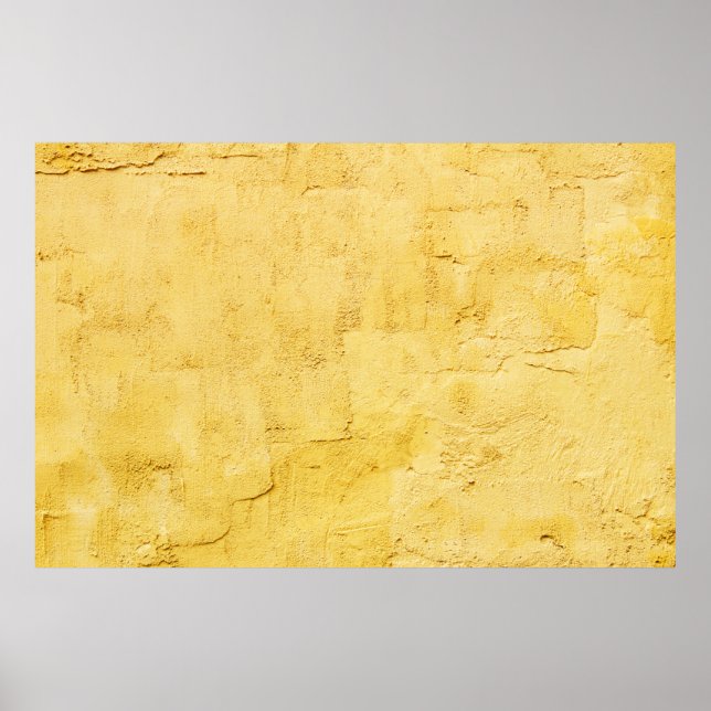 Poster light yellow abstract textured plaster on the wall (Frente)