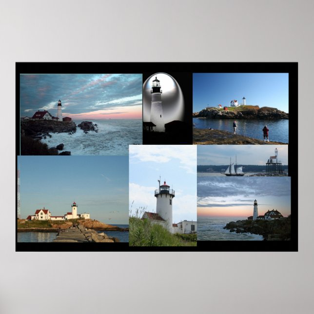 Poster Lighthouse Collage Poster! (Frente)