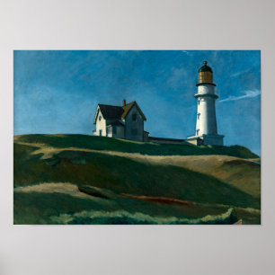 Poster Lighthouse Hill   Edward Hopper  