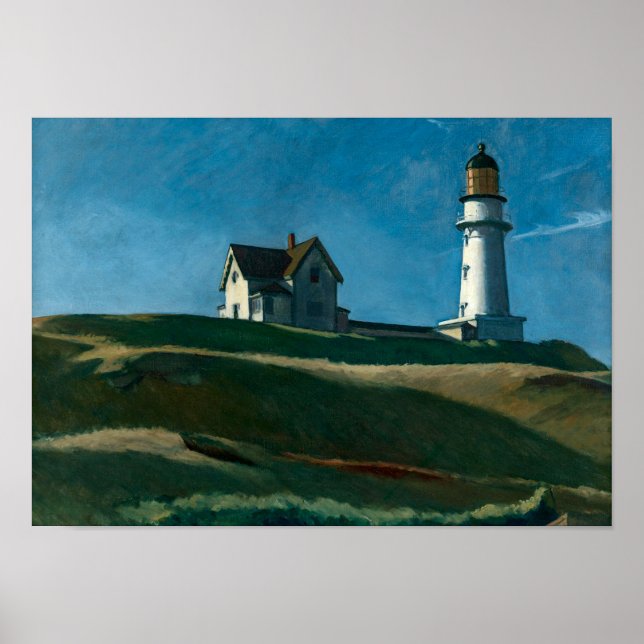 Poster Lighthouse Hill | Edward Hopper | (Frente)