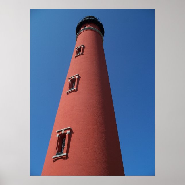 Pôster Lighthouse Ponce Inlet Daytona Beach Photo (Frente)