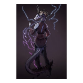 Pôster Lightning Dragon