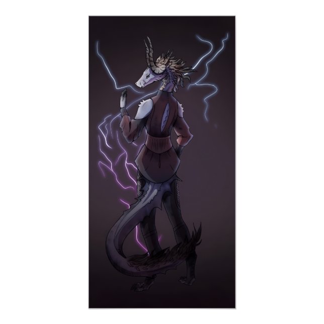 Pôster Lightning Dragon, licht draak (Frente)