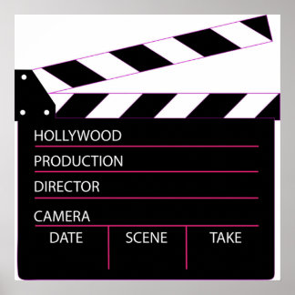 Poster lights camera action