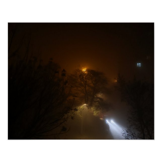 Pôster Lights in the Fog (Frente)