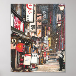 Poster Lights in the Snow 