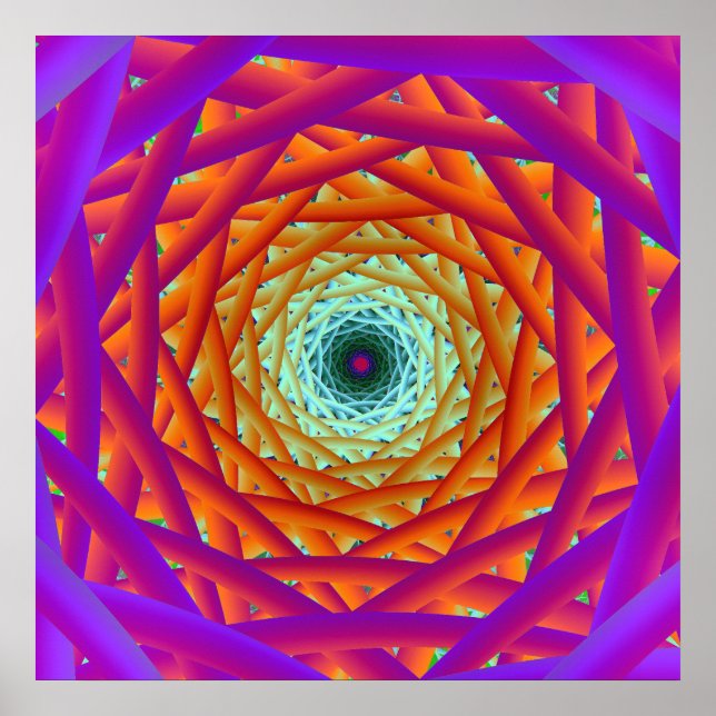 Pôster 'Lightstrand Interweave' (Frente)