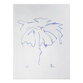 Pôster Lignes bleues 5