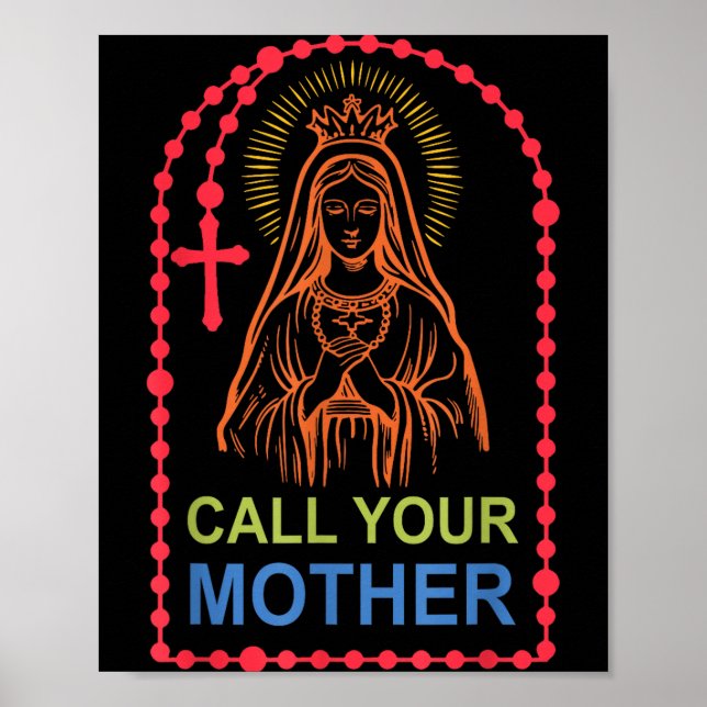 Poster Ligue para sua mãe  (Frente)