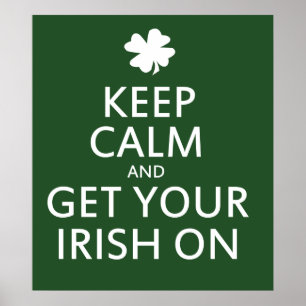 Pôster Ligue seu irlandês