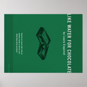 Poster Like Water For Chocolate,Cute Chocolate Lover Gift