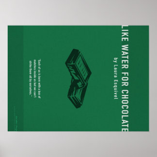 Poster Like Water For Chocolate,Cute Chocolate Lover Gift