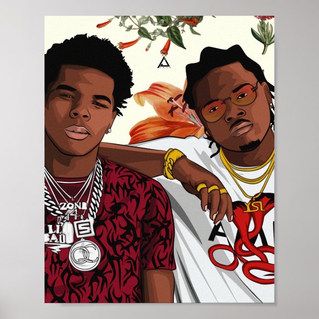 Poster LIL BABY x GUNNA (Frente)