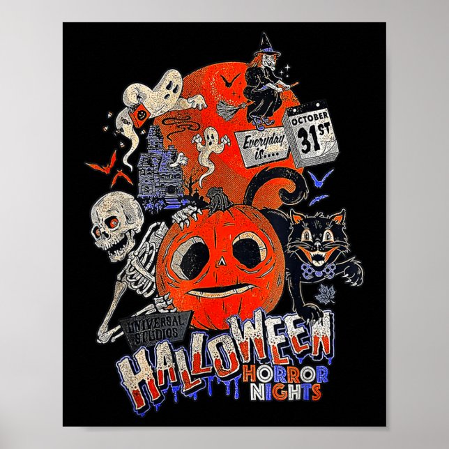 Poster Lil Boo Halloween As Noites Todos São 3 De Outubro (Frente)