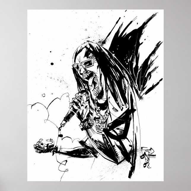 Poster Lil Jon "Colaboração de Jim Mahfood e Lil Jon" (Frente)