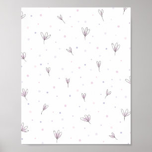 Poster Lilac Flowers