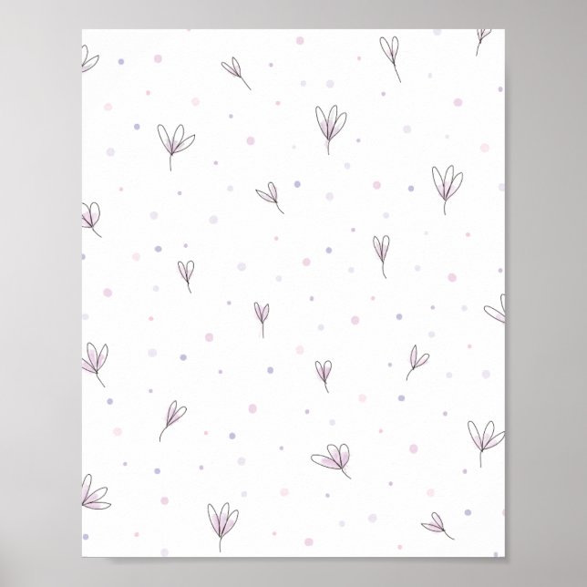 Poster Lilac Flowers (Frente)