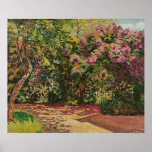 Pôster Lilac, o jardim do artista