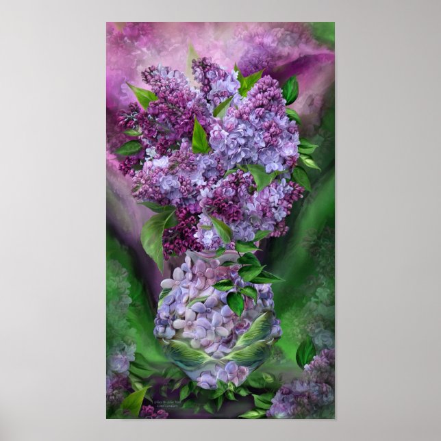 Poster Lilases No Lilac Vase Fine Art Poster/Impressão (Frente)