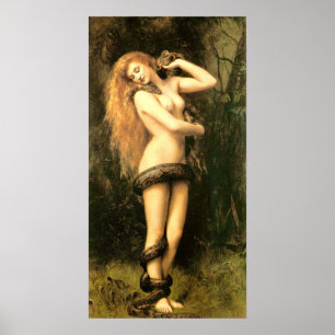 Poster Lilith por John Collier