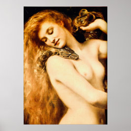 Poster Lilith por John Collier