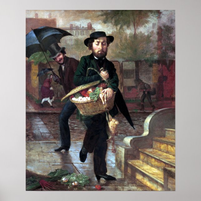 Poster Lilly Martin Spencer Young Husband Primeiro Market (Frente)