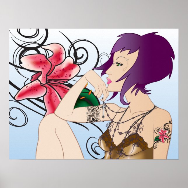 Pôster Lily (Frente)