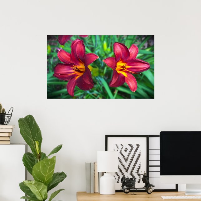 Poster Lily, (Escritório em casa)