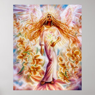 Pôster Lily Angel by Lisa Iris