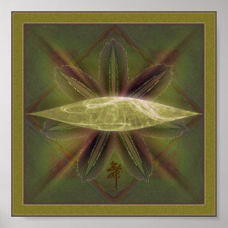 Poster Lily Coon Nest Abstrato Art