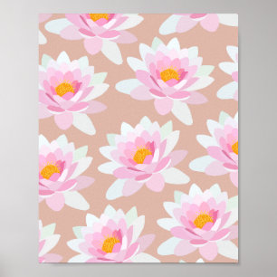 Poster Lily Cream