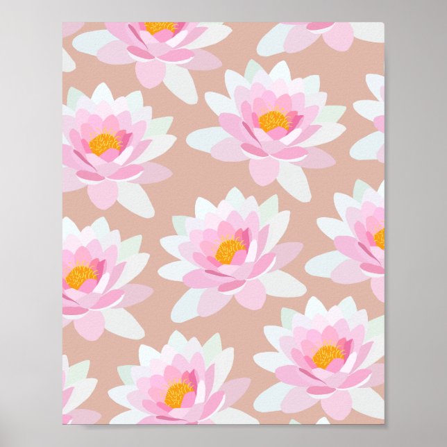Poster Lily Cream (Frente)