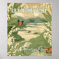 Lily of the Valley May Birth Month Flower Japonês