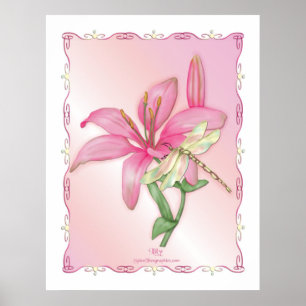Pôster Lily Pink