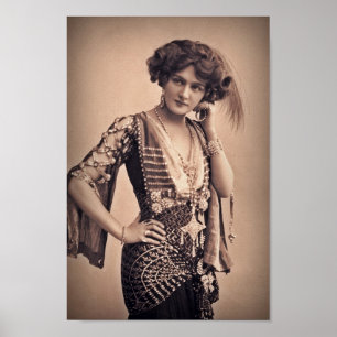 Pôster Lily Vintage Movie Star