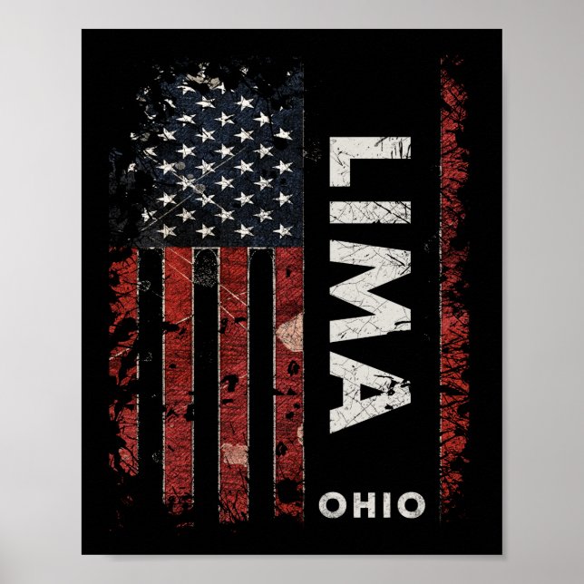 Poster Lima Ohio (Frente)